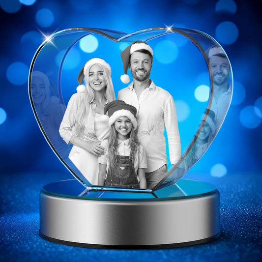 Heart Large - 3D Crystal Photo