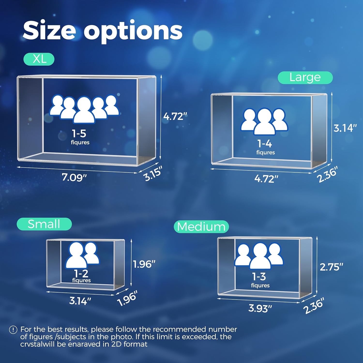 Landscape XXXL - 3D Crystal Photo