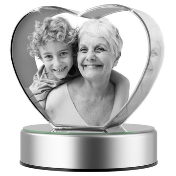 3D Crystal Heart Medium(2-4 Figures)