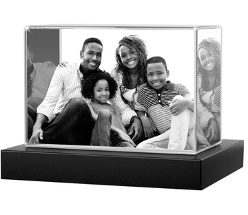 3D Crystal Rectangle Landscape  XXXL (5-8 Figures)